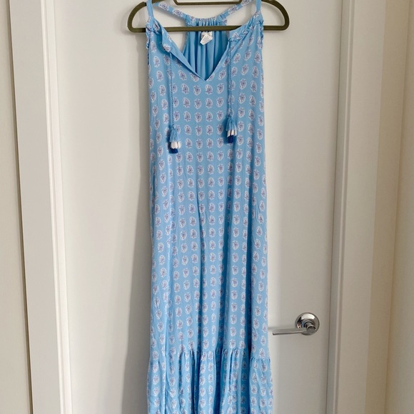 The Prairie by Rachel Ashwell Maxi Dress Blue XS - Picture 1 of 5
